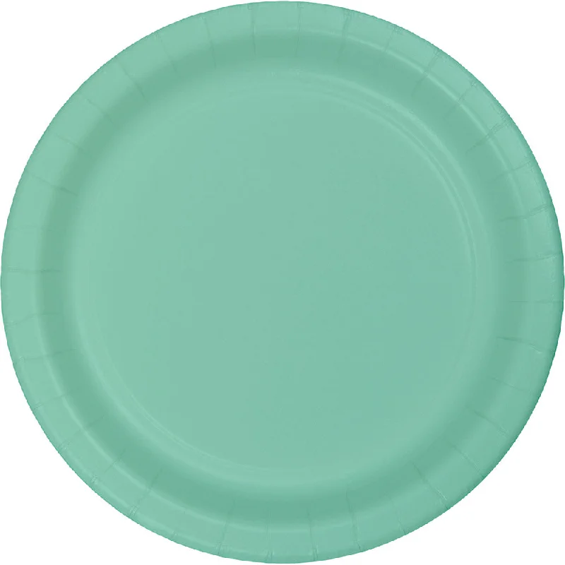 formal dinnerware with matching glasses-MINT 9" PAPER PLATE