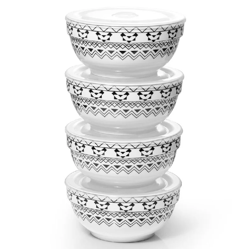 stylish dinnerware for outdoor gatherings-DOWAN Modern Bohemian 22 oz. Cereal Bowl