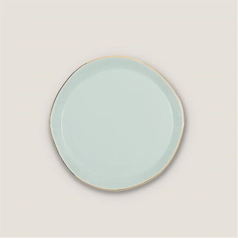 dinnerware for buffet-style dinners-Good Morning Plate Celadon - Celadon