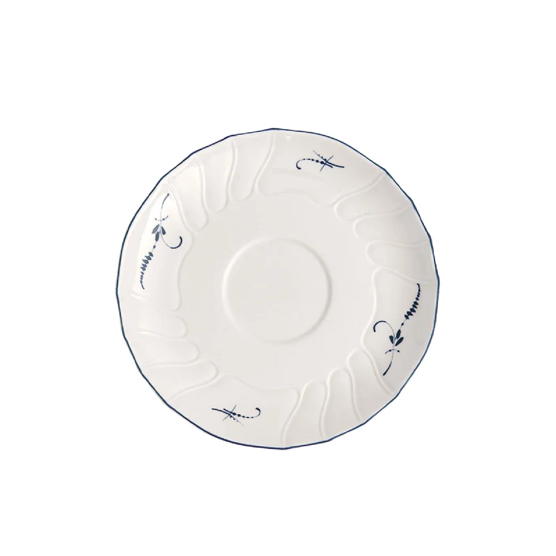 reusable plates for family use-Villeroy & Boch Old Luxembourg Saucer 16cm