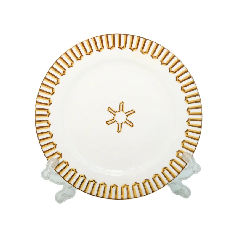 luxury plates with intricate designs-QUARTER PLATE ROYAL BISTRO P-N11 BASIC