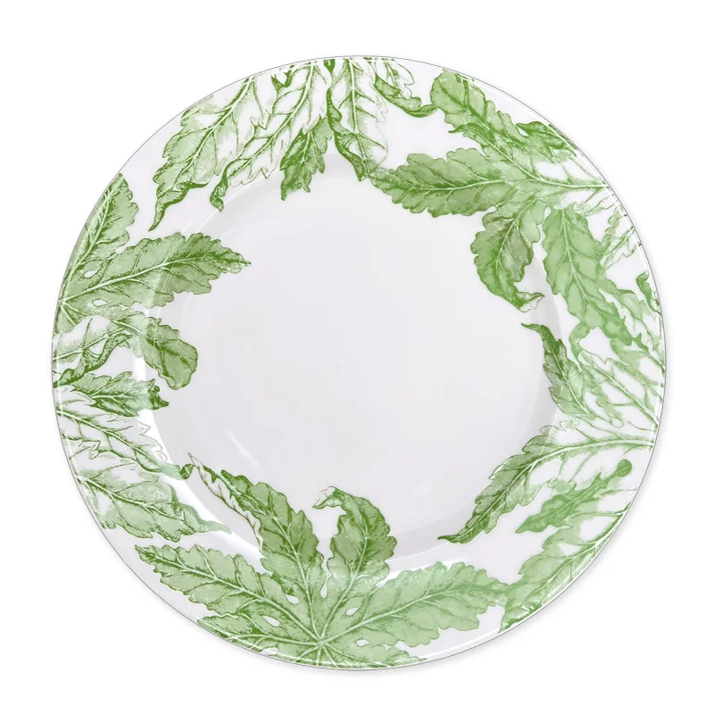 luxury dinnerware for fine dining-Freya Rimmed Dinner Plate