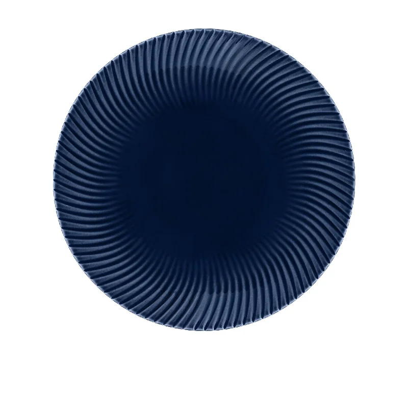 dinnerware set for modern homes-Denby Arc Blue Dinner Plate 27.5cm