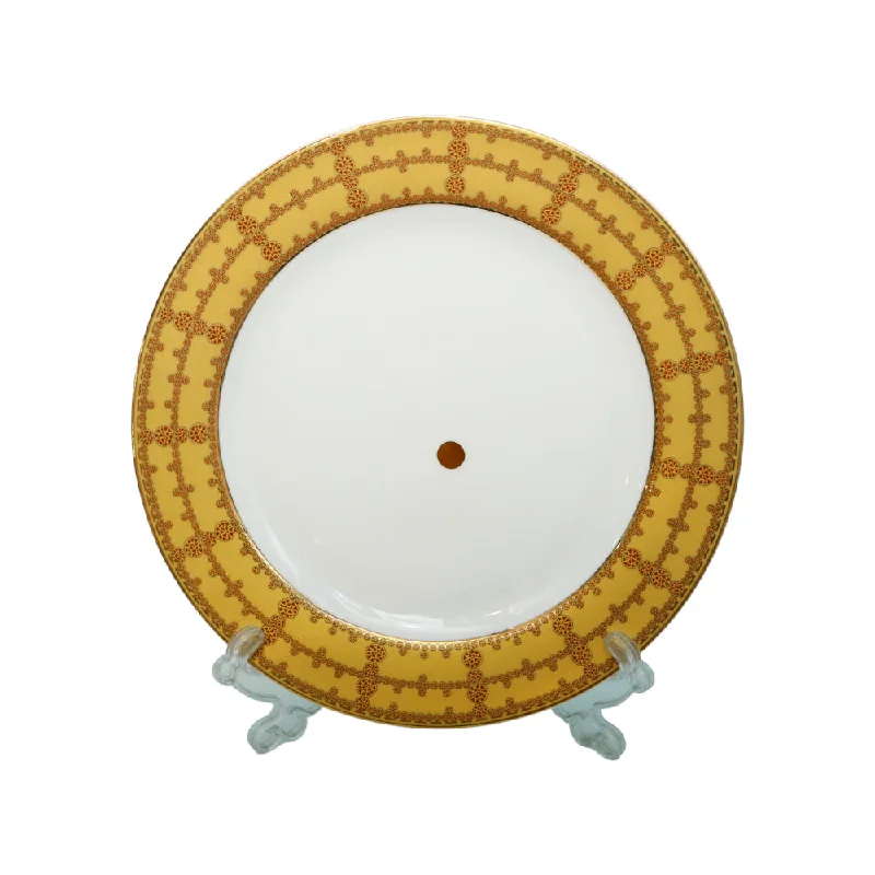 set of elegant dinner plates for celebrations-PLATE DINNER ROYAL BISTRO P-915Y BASIC