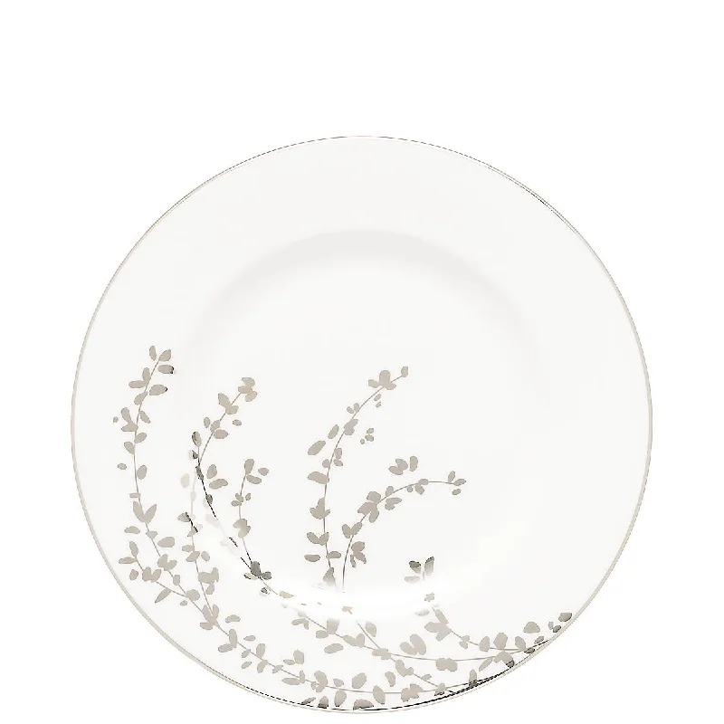 decorative plates for special occasions-Gardner Street Platinum Salad Plate