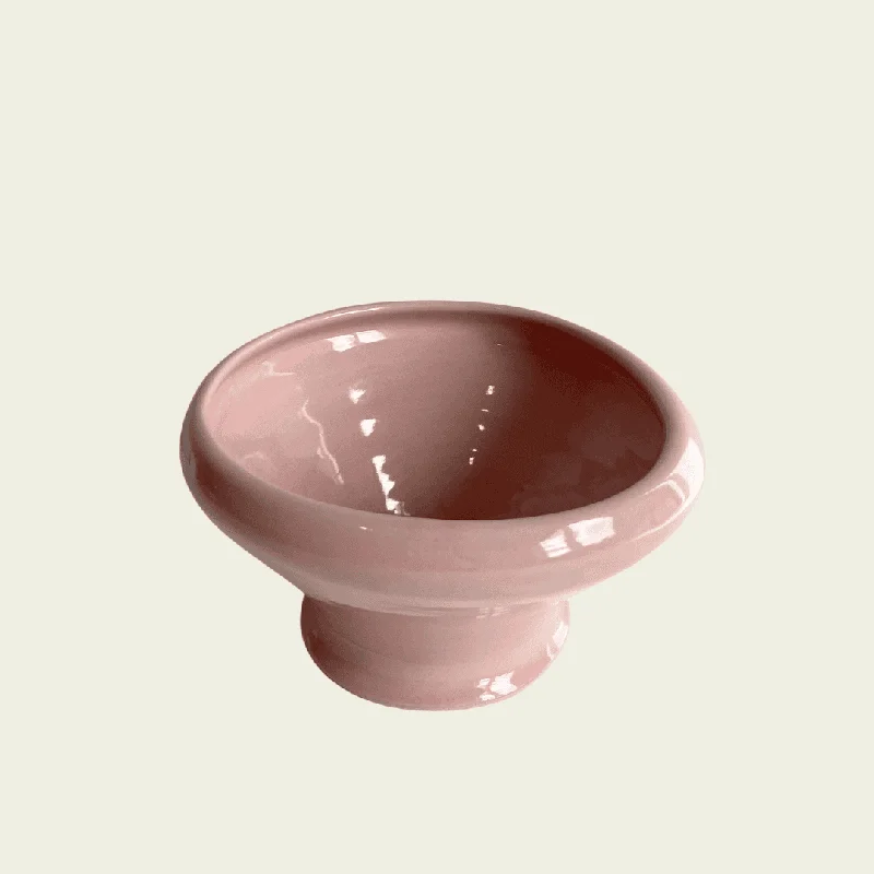 high-quality dinnerware set for guests-Aurora Ceramic Bowl Large (Pink)