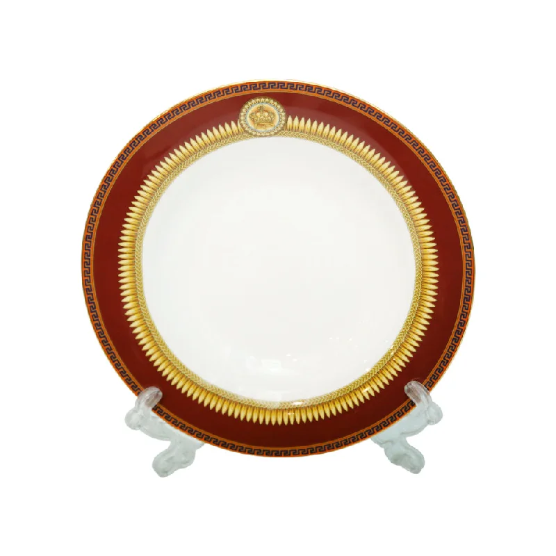 eco-conscious dinnerware for home use-PLATE DEEP 9INCH ROYAL BISTRO DP-655 BASIC