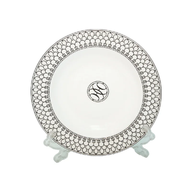 eco-friendly dinner plates with intricate designs-PLATE DEEP ROYAL BISTRO DP-817 BASIC