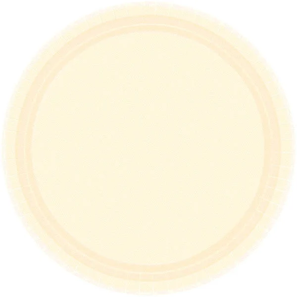 stylish disposable dinnerware for parties-PAPER PLATE VANILLA CREAM   8.5"   20CNT