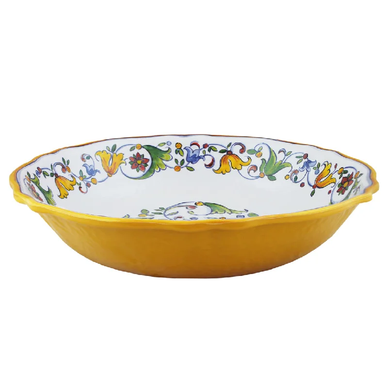 luxury dinnerware for fine dining-Le Cadeaux Melamine Capri Salad Bowl