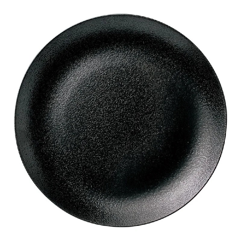 dinnerware with simple and clean designs-Kokuyou 11" Round Dinner Plate - Black