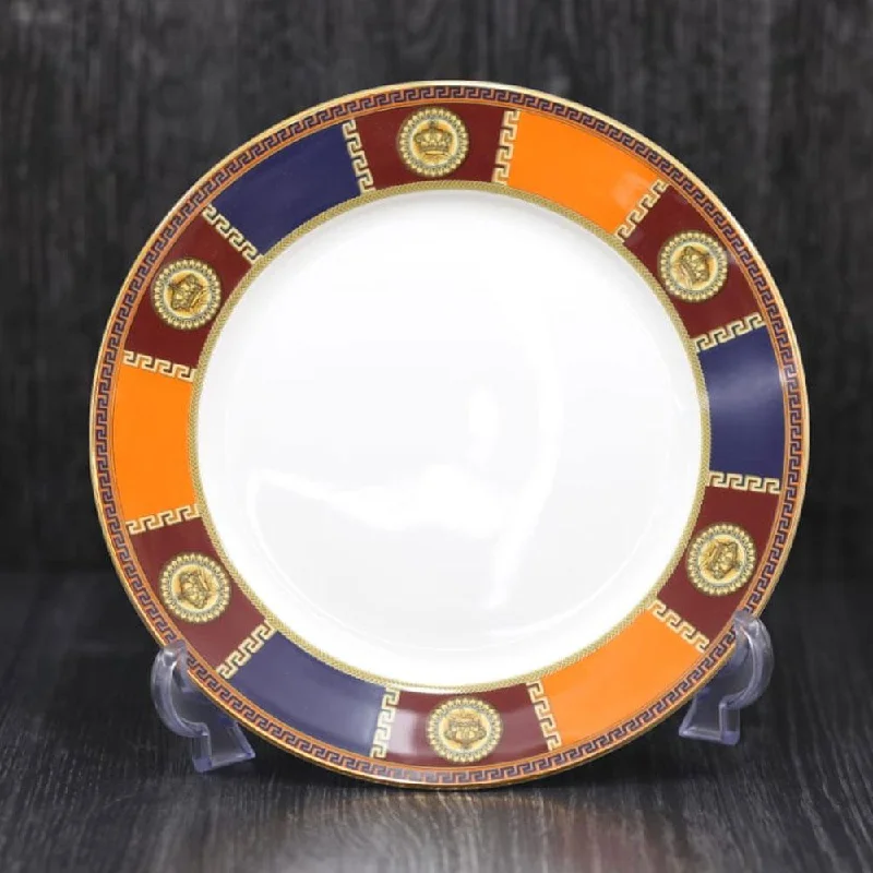 premium dinner plates with intricate designs-PLATE QUARTER 8INCH ROYAL BISTRO P-655 BASIC