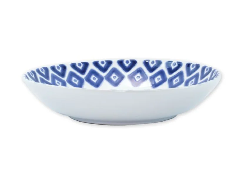 dinnerware set for brunch events-Vietri Santorini Diamond Medium Serving Bowl