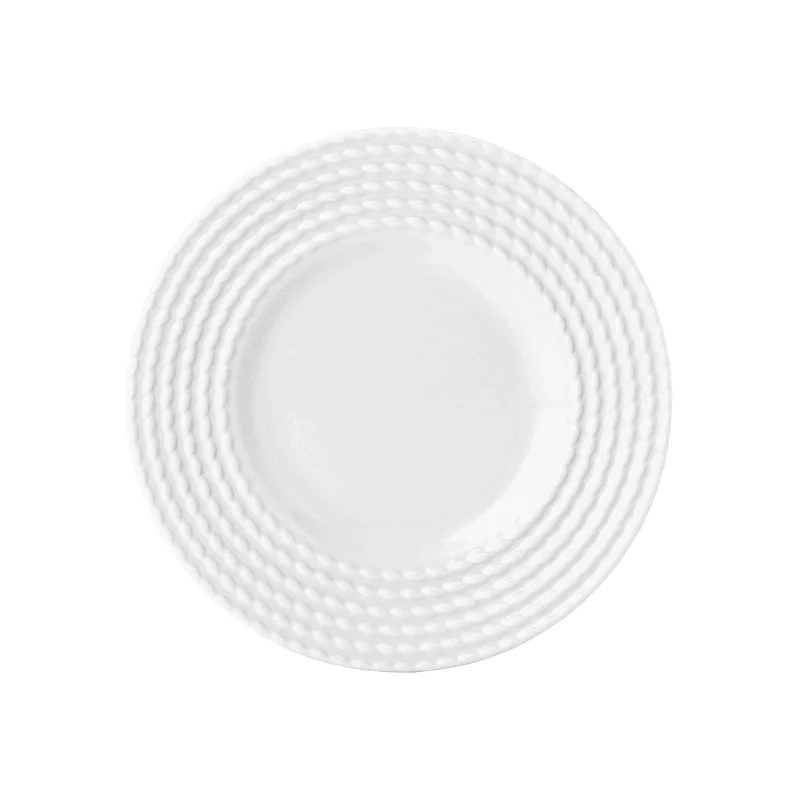 plastic plates with decorative designs-Wickford Tidbit Plate