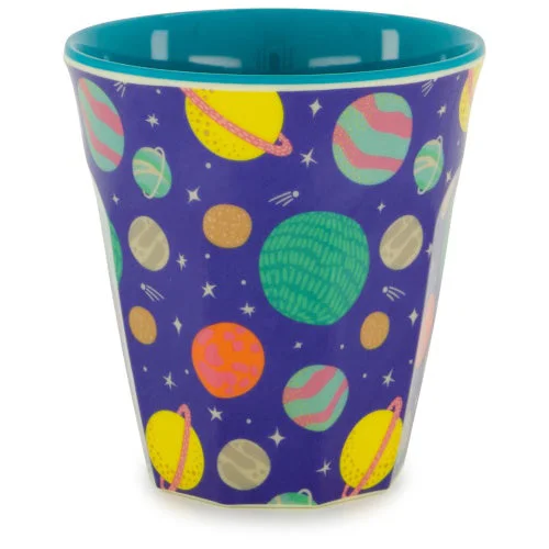 travel coffee mugs for all temperatures-Rice DK Melamine Cup with Galaxy Print - Medium - 250 ml