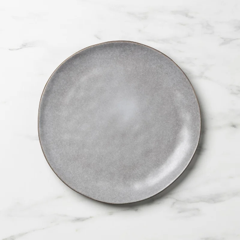 porcelain dinner plates for upscale events-Salisbury & Co Siena Dinner Plate 27.5cm Light Grey