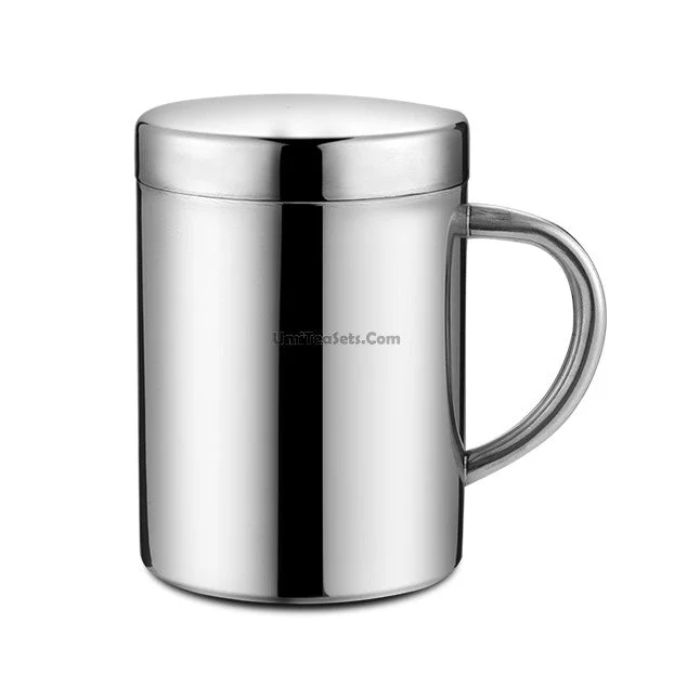 high-quality stainless steel mugs for tea-Custom Stainless Steel Tea Cup