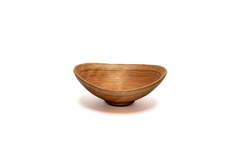 dinner plates for outdoor BBQs-Seconds - Small Live Edge (oval) Bowl