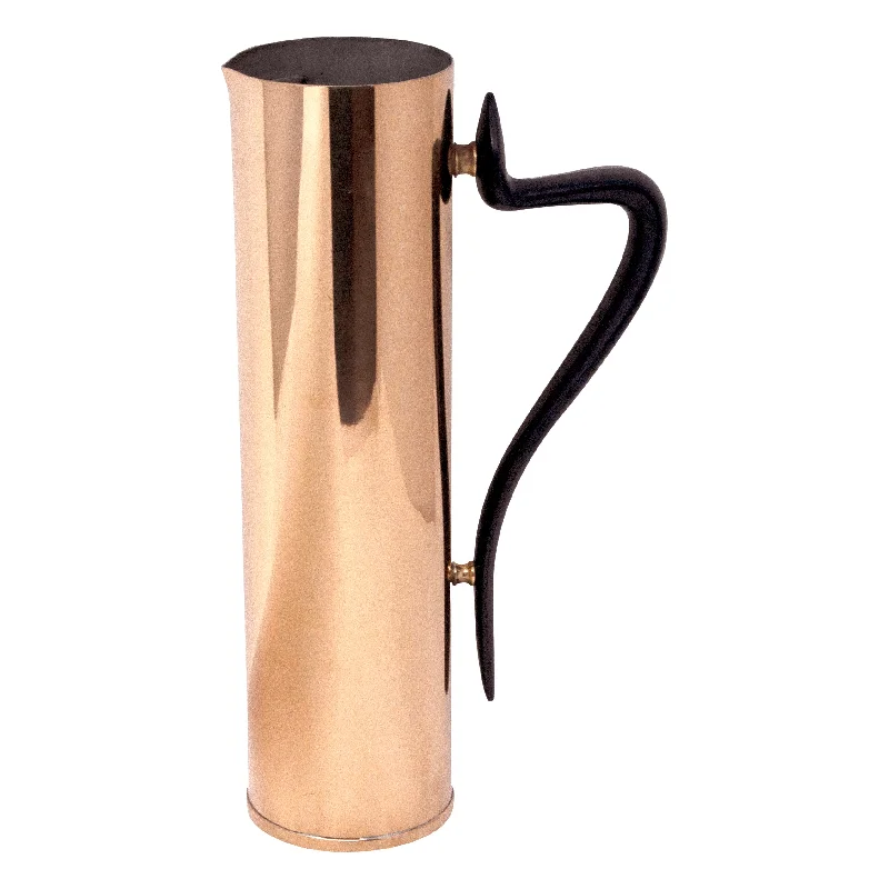 eco-friendly dinner plates for barbecues-Gorham Gold Cocktail Pitcher