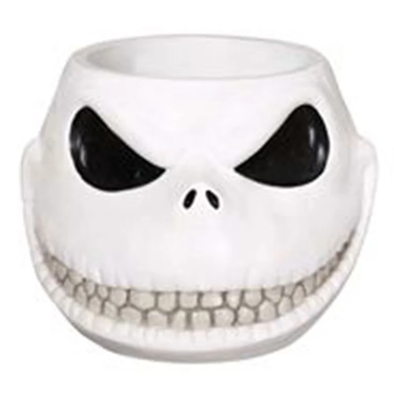 durable dinner plates for families-Nightmare Before Christmas Jack Skellington Skull Candy Bowl