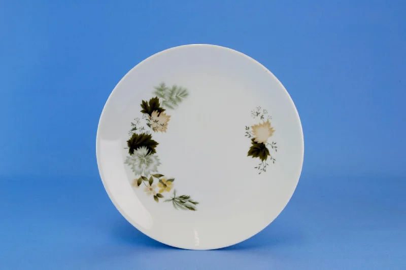 premium dinner plates with intricate designs-6 Medium Plates by Royal Doulton, English Circa 1960