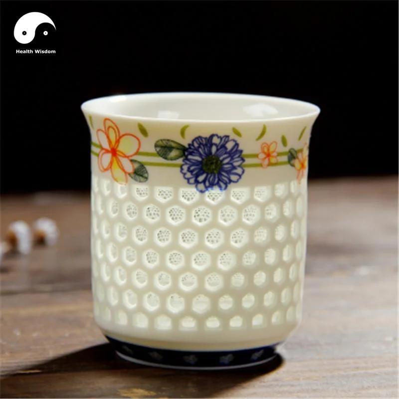 stylish coffee cups for kitchen decor-Ceramic Large Tea Cups 125ml*2pcs