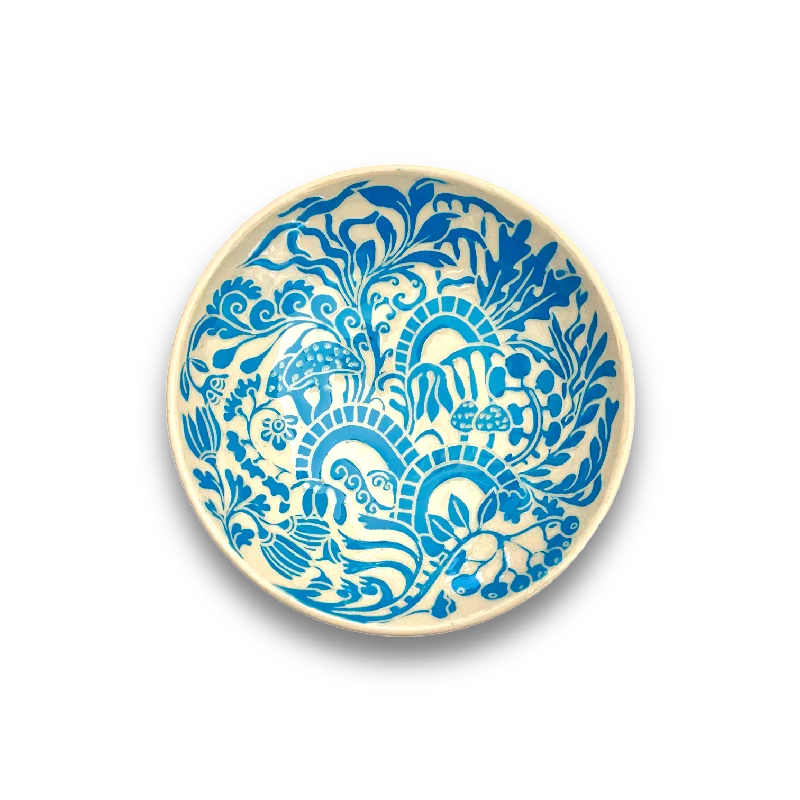 dinner plates with elegant patterns-Medium Bowl by Blue Plum Pottery