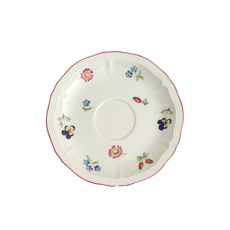 dinner plates for outdoor BBQs-Villeroy & Boch Petite Fleur Saucer 15cm