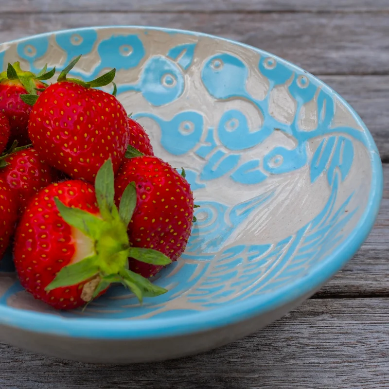 unbreakable dinnerware for kids-Small Bowl by Blue Plum Pottery