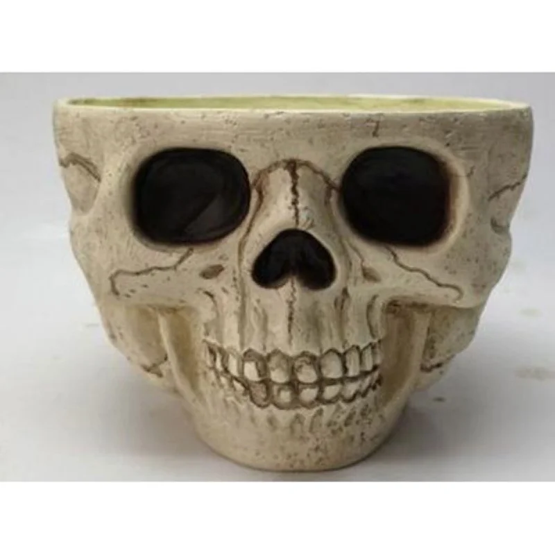 dinnerware set for special occasions-Skull Candy Bowl, 9.5 in