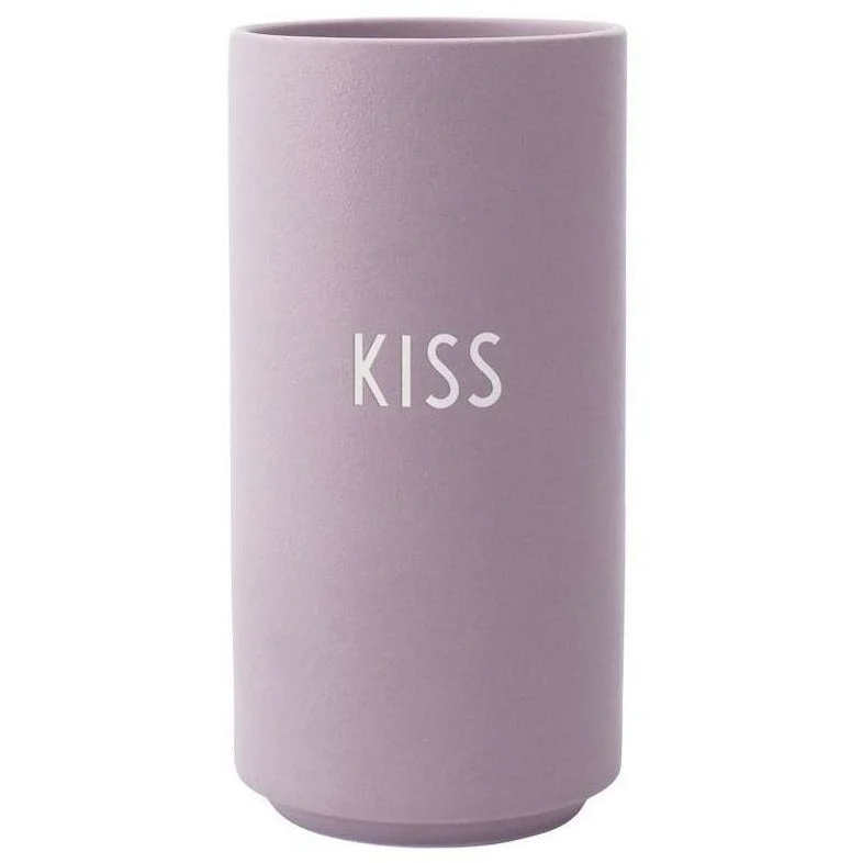 Tall elegant vases for flower arrangements -Design Letter's Favorite Vase Lavender, Kiss