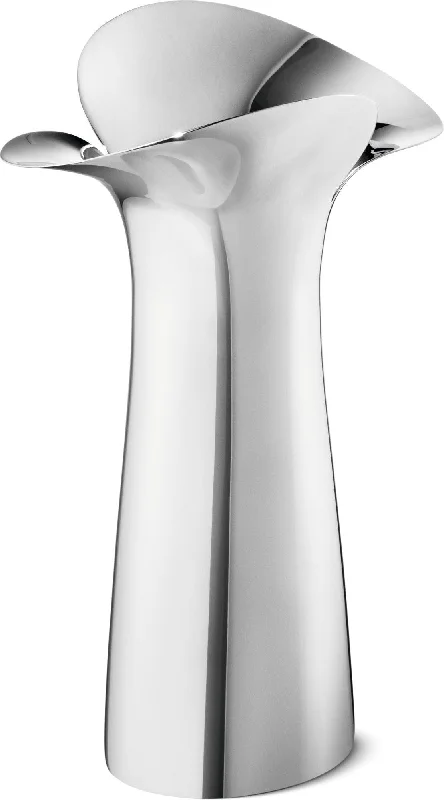 Tall vases for contemporary home flower arrangements -Georg Jensen Bloom Botanica Vase, 150 Mm