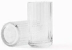 Simple glass vases for flower arrangements -Lyngby Vase Glass Clear, 12,5 Cm