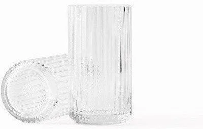 Simple elegant vases for dining table flower displays -Lyngby Vase Clear Glass, 15 Cm