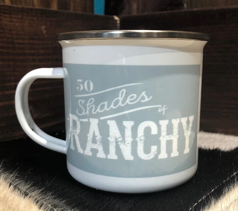 custom travel coffee mugs for companies-50 Shades of Ranchy Campfire Mug