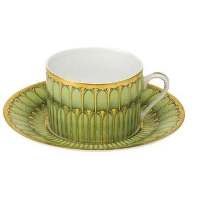 cute coffee mugs for housewarming gifts-Arcades Tea Saucer