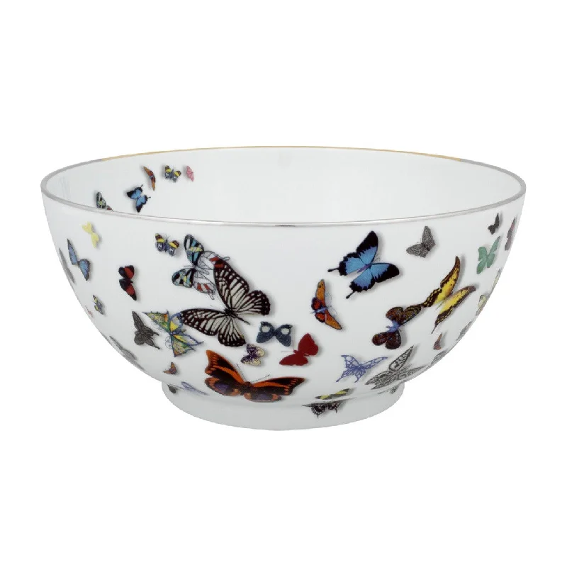 funny coffee cups for home office-Butterfly Parade Salad Bowl