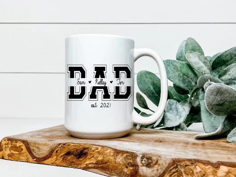 personalized coffee mugs with pictures-Dad Coffee Mug FDAYDAD0520