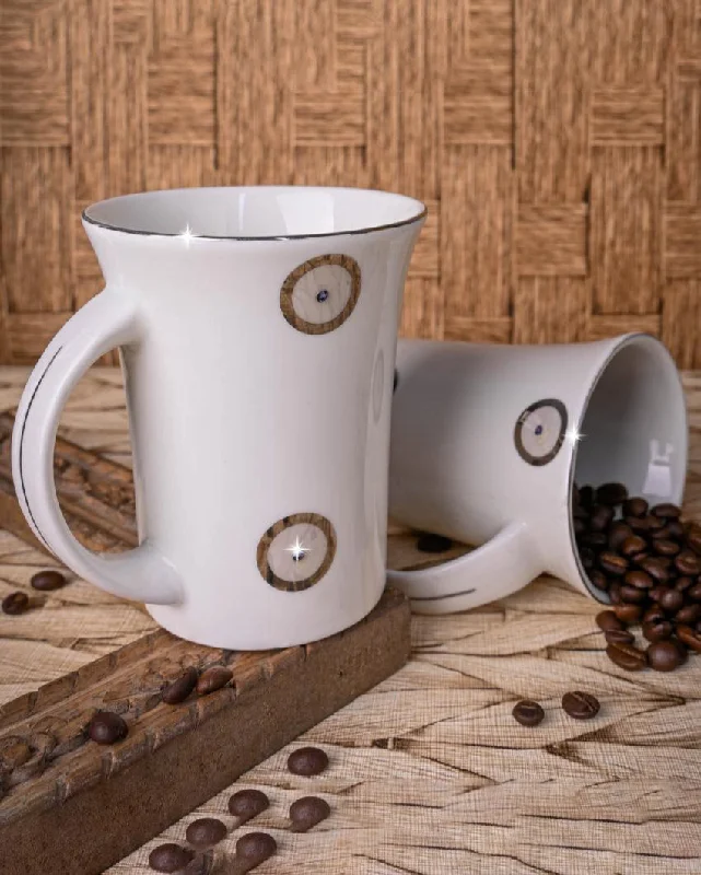 ceramic coffee mugs with custom designs-Global Milk Bone China Coffee Mug | 250 ml