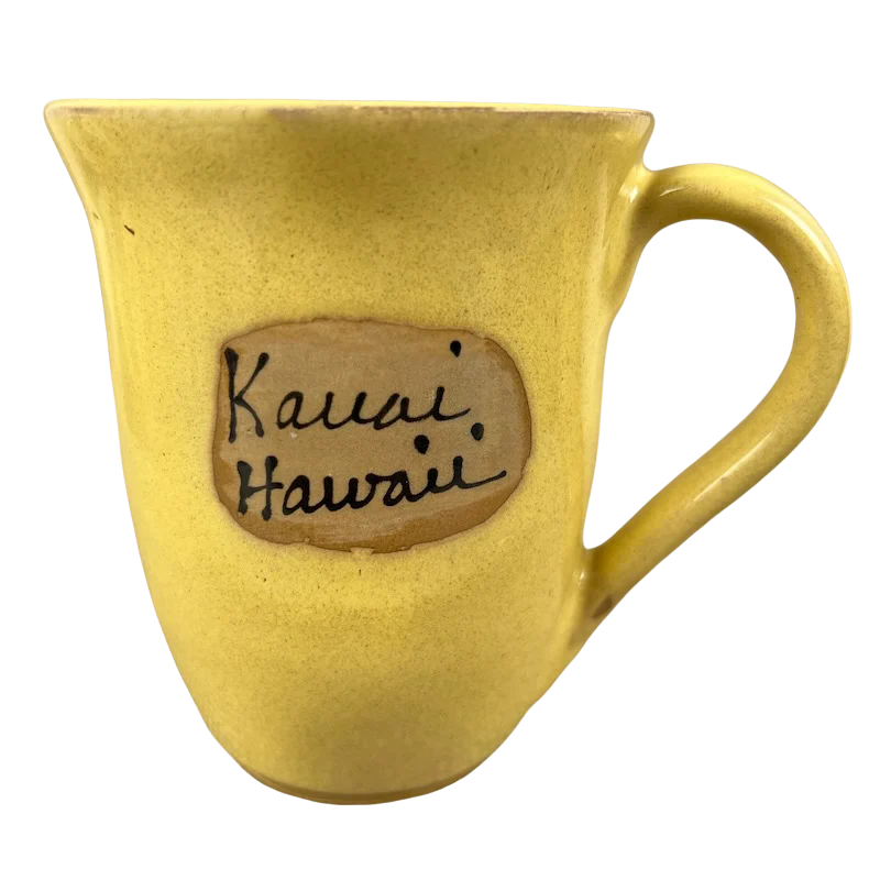 personalized travel mugs for coworkers-Hanalei Coffee Roasters Kauai Hawaii Mug