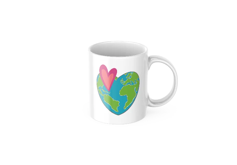 personalized mugs with funny designs-I Love My Islita y mi Café |  Heart | Coffee Mug