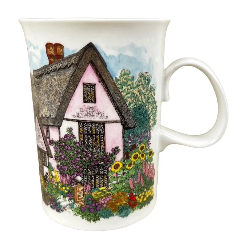 large custom mugs for corporate events-Manor Houses Sue Scullard Mug Dunoon