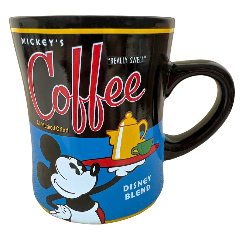 custom coffee cups for special events-Mickey's Really Swell Coffee Mug Disney Parks