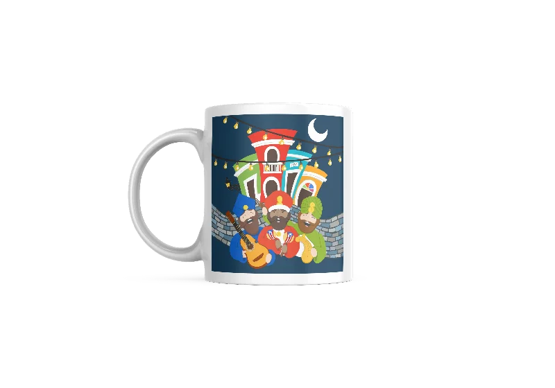 large insulated coffee mugs for camping-Reyes Parranderos en la Sanse | Coffee Mug