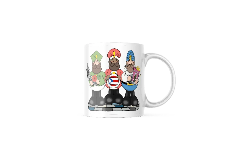 stylish coffee cups for office use-Reyes Que Bonita Bandera | Coffee Mug