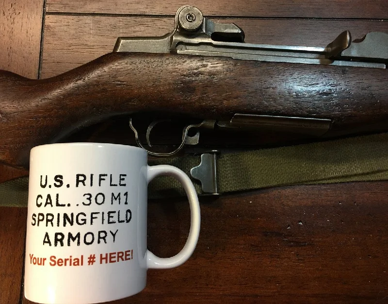 personalized travel coffee mugs with names-Springfield Armory PERSONALIZED Receiver Coffee Mug