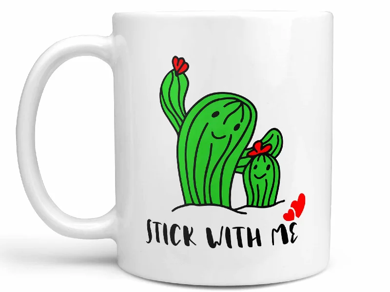 stylish insulated mugs for work-Stick With Me Coffee Mug