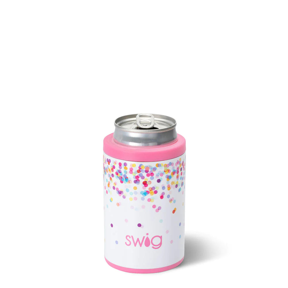 personalized mugs for holidays-Swig - Confetti Can + Bottle Cooler (12oz)