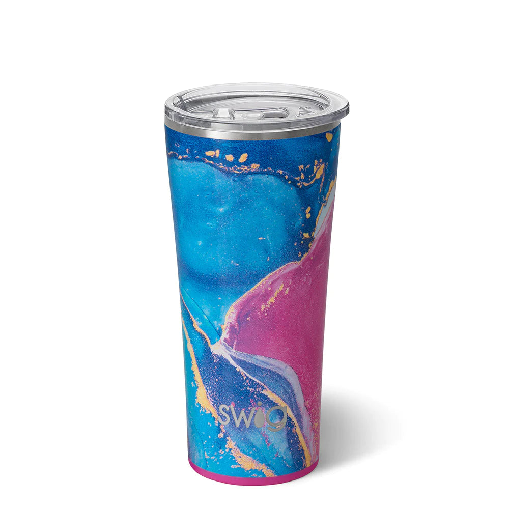 unique coffee mugs for family gatherings-Swig Razzleberry Tumbler (22oz)