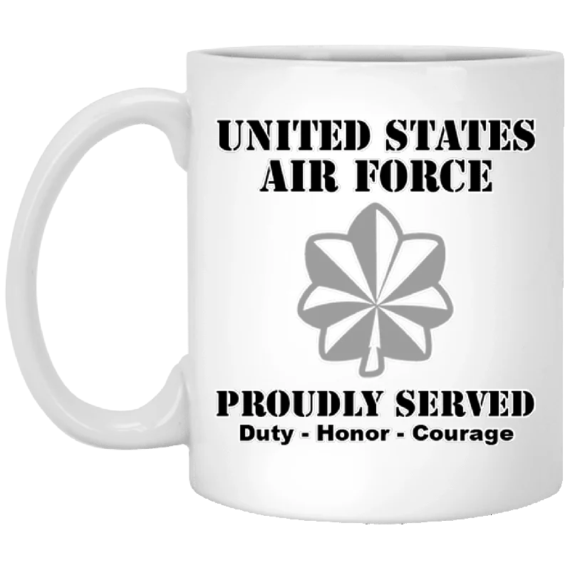 thermal coffee mugs for hot drinks-US Air Force O-5 Lieutenant Colonel Lt Co O5 Field Officer Ranks White Coffee Mug - Stainless Travel Mug